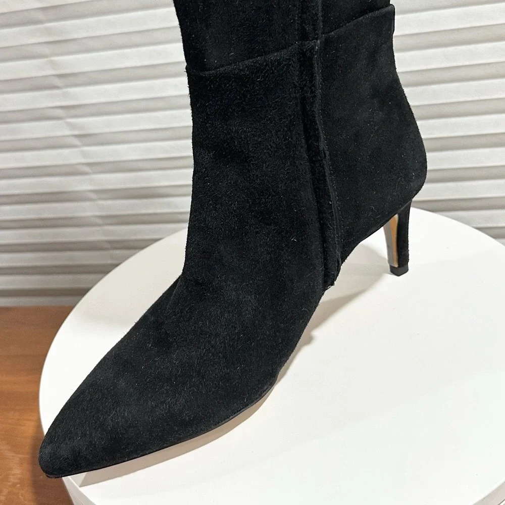 🌸SAM EDELMAN🌸 Ursula Suede Knee High Boots Black Size: 7.5